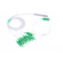 Splitter per cavo Extralink Splitter 1:8 PLC SC/APC 900µm 1,5m verde bianco
