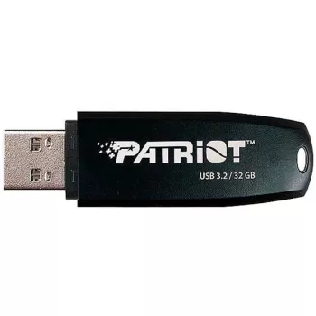 Chiavetta USB PATRIOT 32 GB USB Type-A 3.2 Gen 1 nero, 80 MB/s, portachiavi