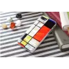 Custodia iKins per Apple iPhone 8 / 7 Mondrian bianco