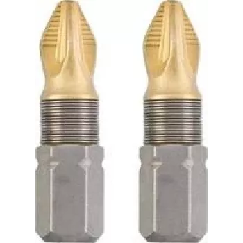 Set di punte per cacciavite KWB 124103 PZ 3, acciaio, 2 pezzi