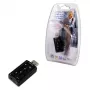Scheda audio USB esterna LOGILINK UA0078, 7.1 canali, interfaccia USB, compatta 124×194×34 mm, 80 g