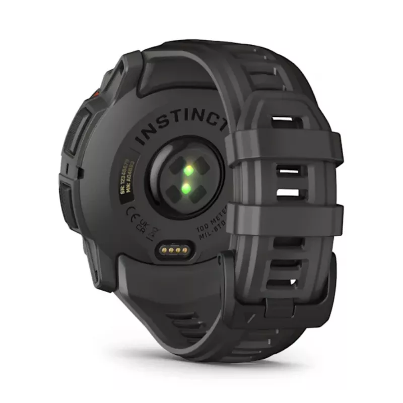 Garmin Instinct 3 Solar Smartwatch GPS 1,3 pollici MIP 176x176 Touchscreen Nero