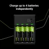 Caricabatterie Green Cell GC VitalCharger con 4 batterie ricaricabili AA 2000mAh NiMH