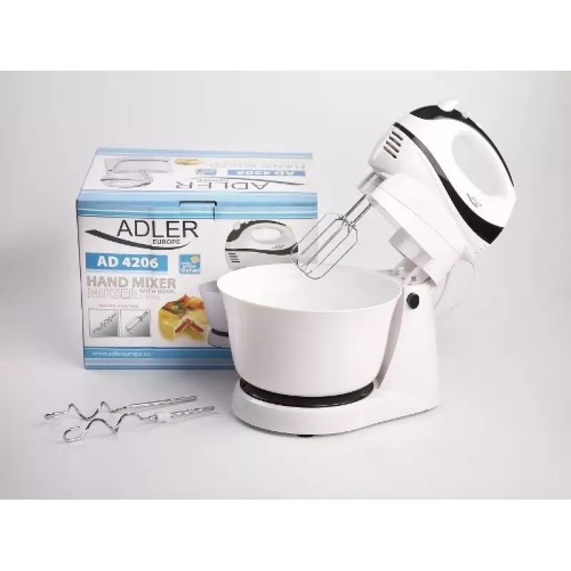 Adler AD 4206 frullatore nero, bianco 300 W