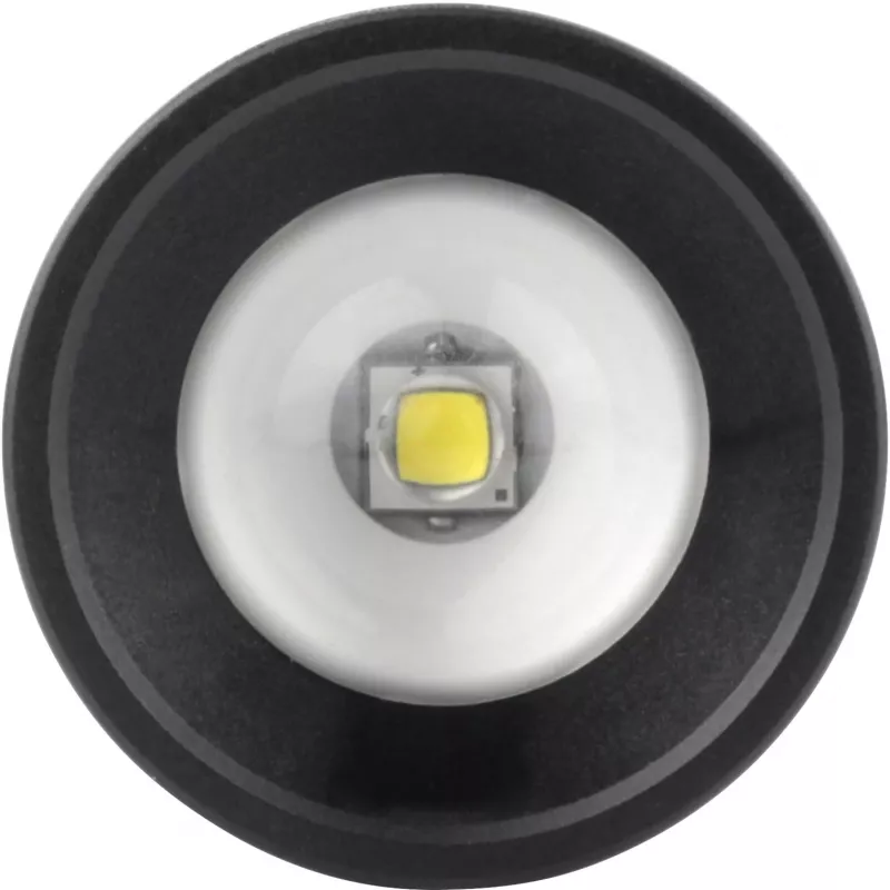 Ansmann M250F - luce lampeggiante portatile - nero - pulsanti - regolatore rotante - 1 m - IP54 - 1 lampada
