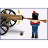 Set di costruzioni artigliere francese con cannone, 97 pezzi