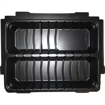 Inserto vario 2 posti P-83680, imbottitura nera, per valigia MAKPAC