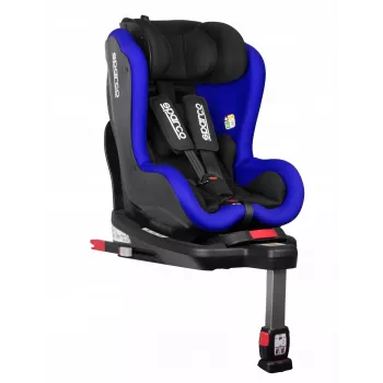 Seggiolino per bambini Sparco SK500I nero-blu SK500I, peso max 18 kg