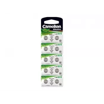 Camelion | AG10/LR54/LR1130/389 | Batteria a bottone alcalina | 10 pz.