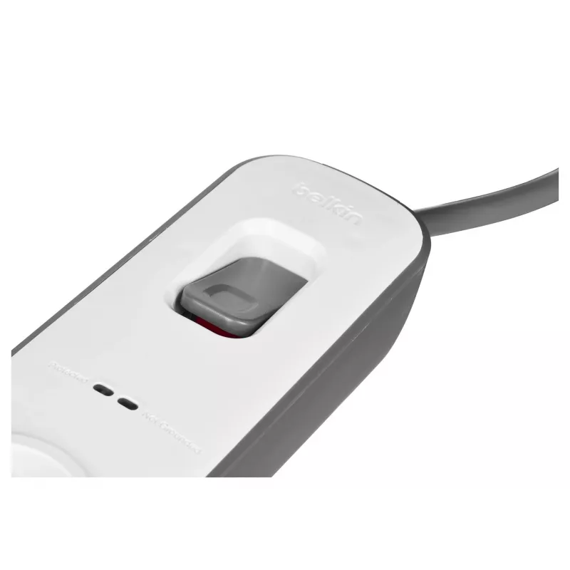 Protezione da sovratensione Belkin BSV401CA2M nero bianco 4 prese di rete 2 m