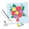 Set da colorare Ravensburger CreArt – Bouquet di rose, Set colora per numeri (Modello 25520)