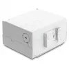 Patch panel DELOCK 6 porte per SC simplex o LC duplex, grigio in metallo, montaggio su guida DIN