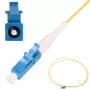 Extralink LC/UPC Pigtail, Singlemode G.652D, 900 µm PVC, 1 m, FTTH, giallo