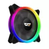 Ventola darkFlash DR12 PRO 12 cm nero 1200 U/min cuscinetto idraulico