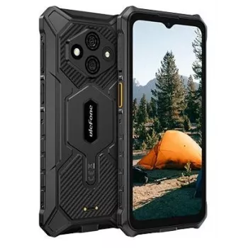 Smartphone robusto UleFone RugKing 3 Pro — 16,7 cm (6,56 pollici) HD+, Unisoc T7250 1,6 GHz, 8 GB RAM, 128 GB, 48 MP Dual, 5700 mAh, Dual SIM, USB-C, nero