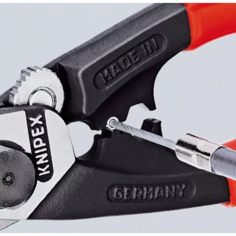 Knipex 95 61 190 tagliacavi per funi metalliche, 190 mm