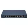 Hikvision DS-3E1310HP-EI(B) switch di rete gestito Fast Ethernet (10/100) Power over Ethernet (PoE) grigio
