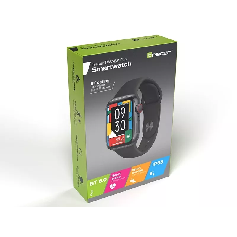 Orologio digitale Tracer TW7 4,65 cm nero