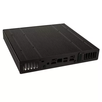 Akasa Plato TN - Ultra Small Form Factor (USFF) - PC - nero - alluminio - home office - Kensington
