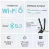 Adattatore PCIe Wi‑Fi 6 Bluetooth TP‑LINK Archer TX10E AX900 — scheda PCIe, AX900 Wi‑Fi 6, Bluetooth