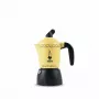 Caffettiera Moka Bialetti Orzo Express nero giallo