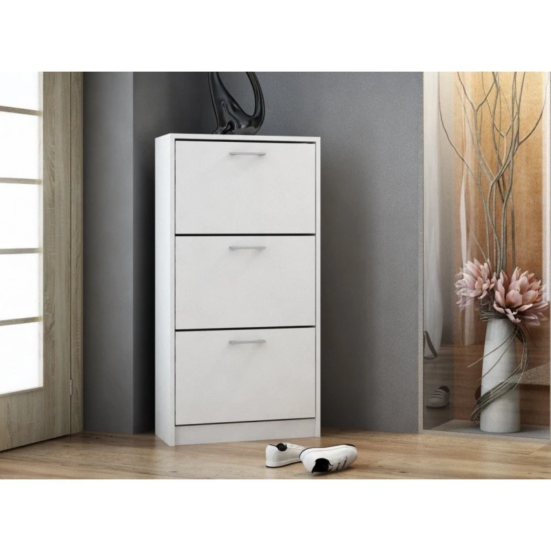 Topeshop PAULA BIEL portascarpe chiuso bianco