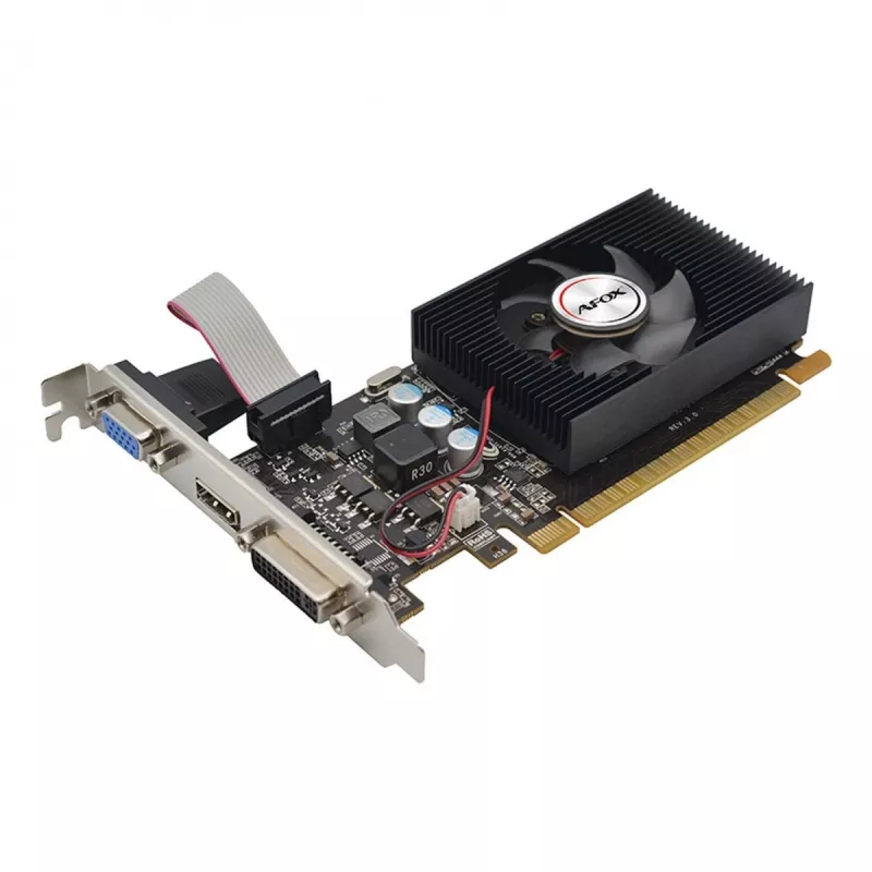 Scheda grafica AFOX AF240-1024D3L2 — NVIDIA GeForce GT 240, 1 GB GDDR3, 128-bit, PCIe 2.0