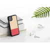 Custodia per smartphone Man and Wood per iPhone 11 — nero, design asimmetrico