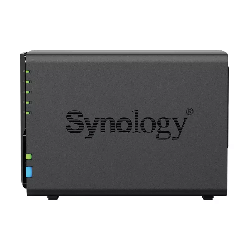 Synology DS225+ 2 Bay NAS Desktop Intel® Celeron® J4125 2 GB DDR4 Synology DSM nero – solo Synology HDD
