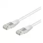 Wentronic Goobay cavo patch CAT 5e, SF/UTP, bianco, 0,25 m - mix rame CCA (95213)