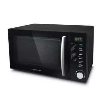 Microonde combinato ESPERANZA COCINERO 1200 W, 20 L, grill 900 W, display LED, da tavolo, nero
