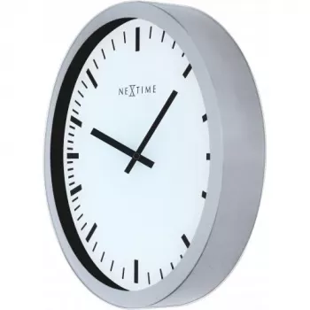 NeXtime orologio 3031 Magic - Stripe, 25x35,2 cm, da parete, bianco