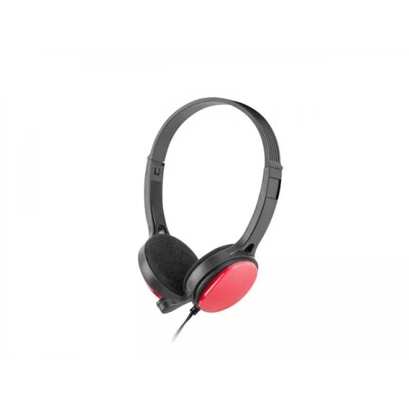Cuffie con microfono Ugo USL-1222 rosso