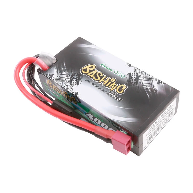 Pacco batteria LiPo Gens ace G-Tech 4000mAh 2S2P 7.4V 60C