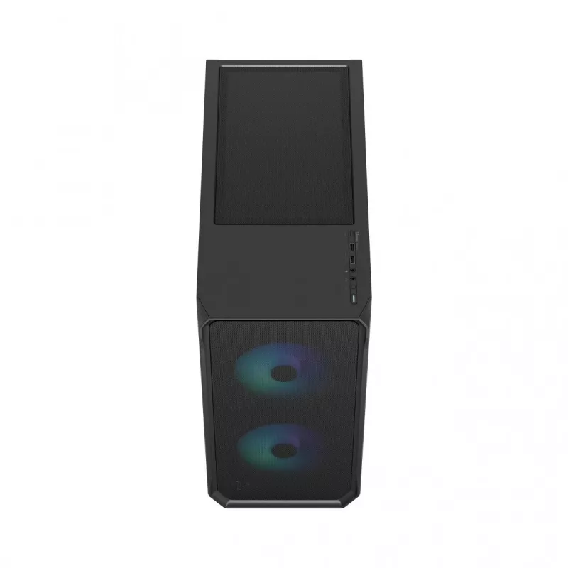 Fractal Design Focus 2 RGB Tempered Glass Case per PC Mid Tower ATX - nero