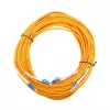 Cavo patch in fibra ottica Extralink EX.2862 LC–LC 0,5 m G.652D FTTH giallo full duplex