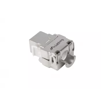 Modulo keystone RJ45 - LSA FTP Cat.5e 180 gradi per scatola di montaggio