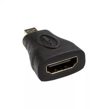 Akasa AK-CBHD22-BK Adattatore video HDMI Type-A (Standard) HDMI Type-D (Microfono) Nero (AK-CBHD22-BK)