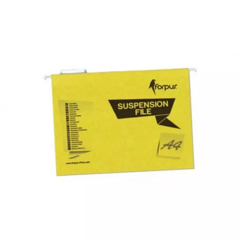 Cartella sospesa Forpus FO22703 A4 cartone gialla