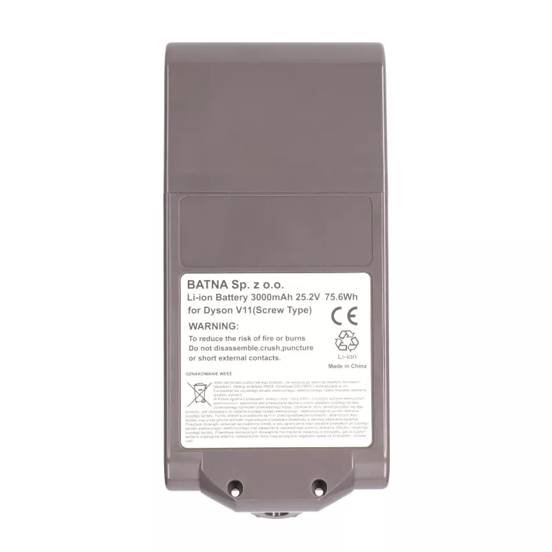 Batteria Dyson per aspirapolvere V11 vite 25,2 V 3000 mAh