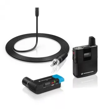 Sennheiser AVX-ME2 SET - sistema wireless digitale con microfono lavalier e mini trasmettitore completamente automatico