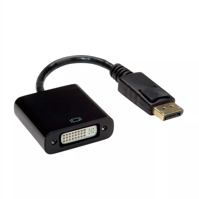 Value 12.99.3137 adattatore cavo video 0,15 m DisplayPort DVI-D nero (12.99.3137)