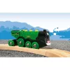World Grüner Gustav locomotiva a batteria, veicolo giocattolo verde
