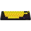 Tastiera da gaming meccanica LORGAR KBP70MW 65% nero giallo layout EN
