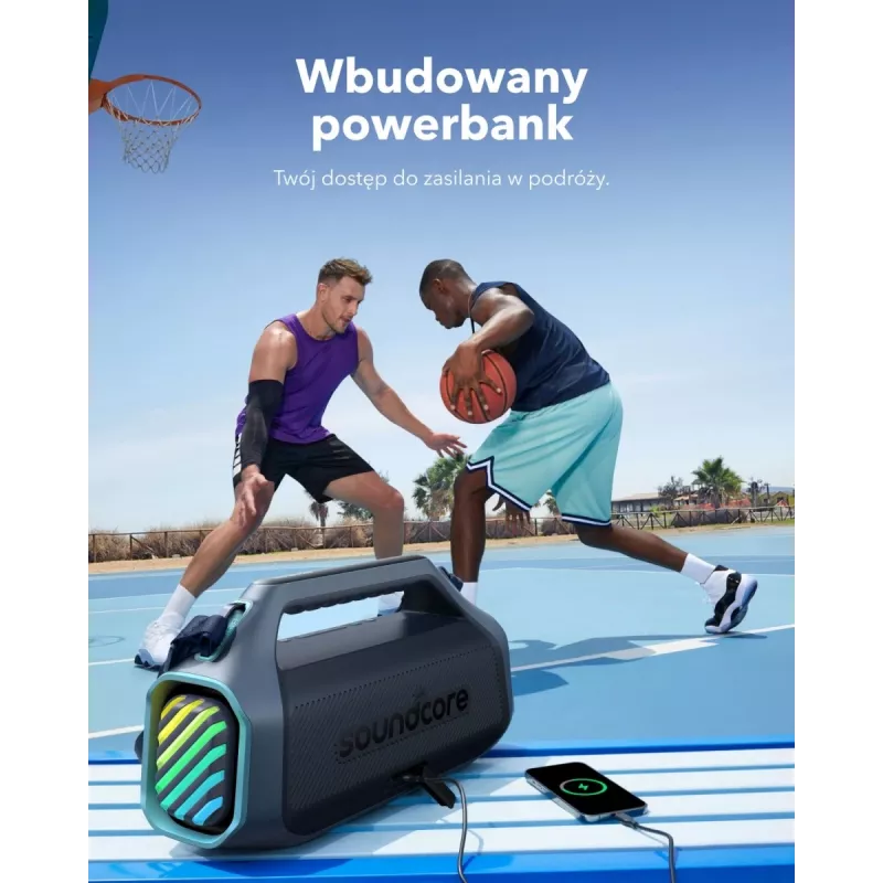 Soundcore Boom 2 Plus blu