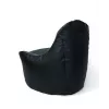 Pouf sacco Sako Boss nero-graphite XXL 140 x 90 cm