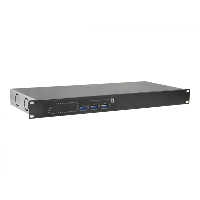 Switch non gestito LevelOne FGP-2602W380 26 porte Fast Ethernet PoE