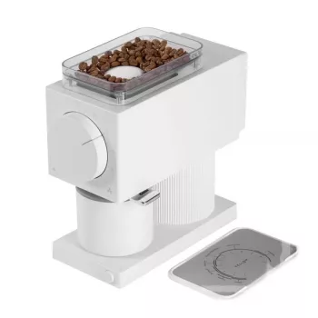 Macinacaffè elettrico Fellow Ode Gen 2 — 140 W, macine in acciaio inox, capacità 100 g, bianco