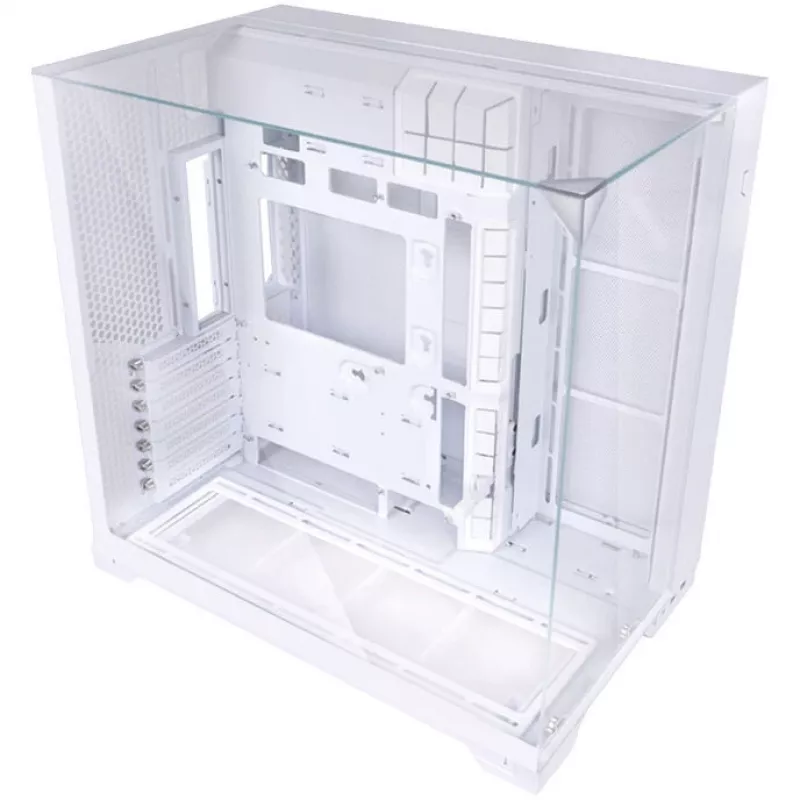 Case PC Lian Li 011 Vision Compact tower bianco