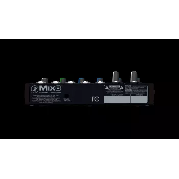 Mixer Mackie Mix8 — mixer analogico compatto a 8 canali, 20–30000 Hz, impedenza ingresso microfono 3800 Ω, 198×244×53 mm